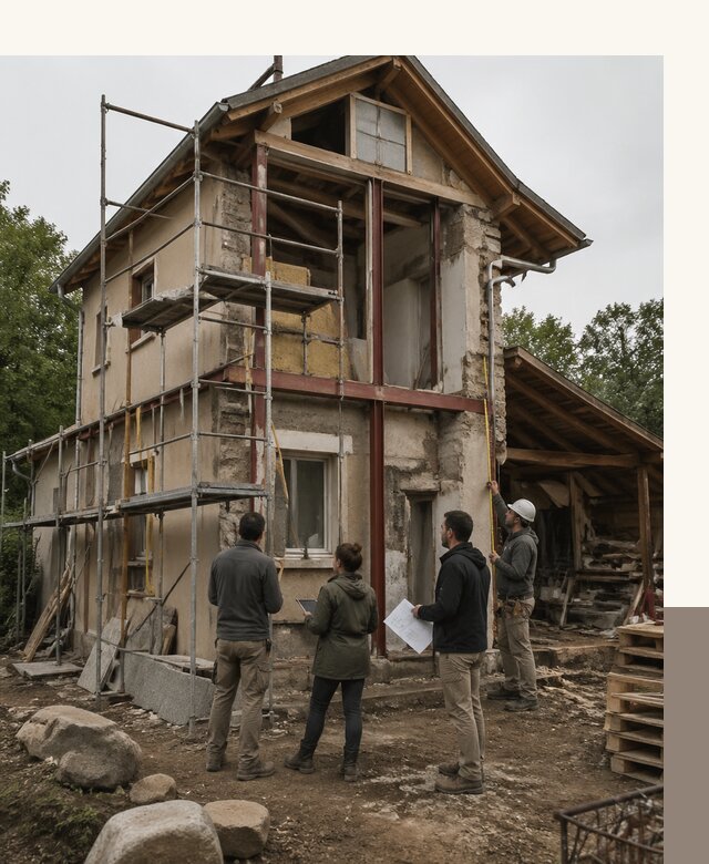 Реконструкция загородного дома под ключ в Артёме от бюро